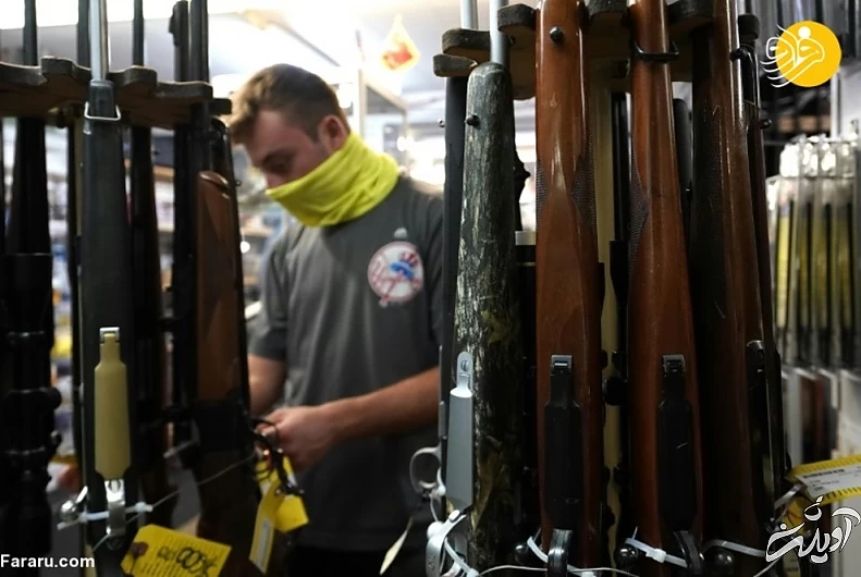 شیوع کرونا و تب داغ خرید اسلحه در آمریکا + تصاویر